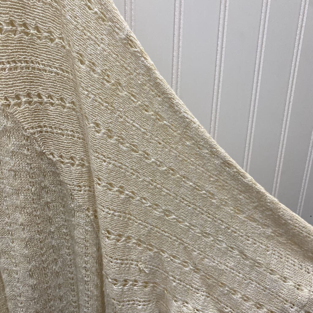 3/4 SLEEVE OPEN FRONT CARDIGAN