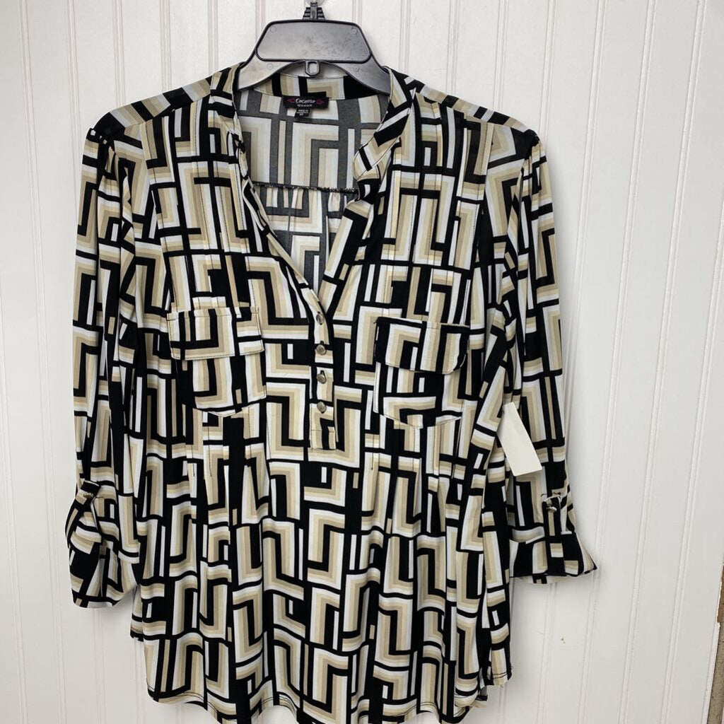 LONG SLEEVE KNIT TOP