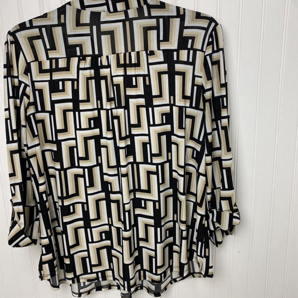 LONG SLEEVE KNIT TOP