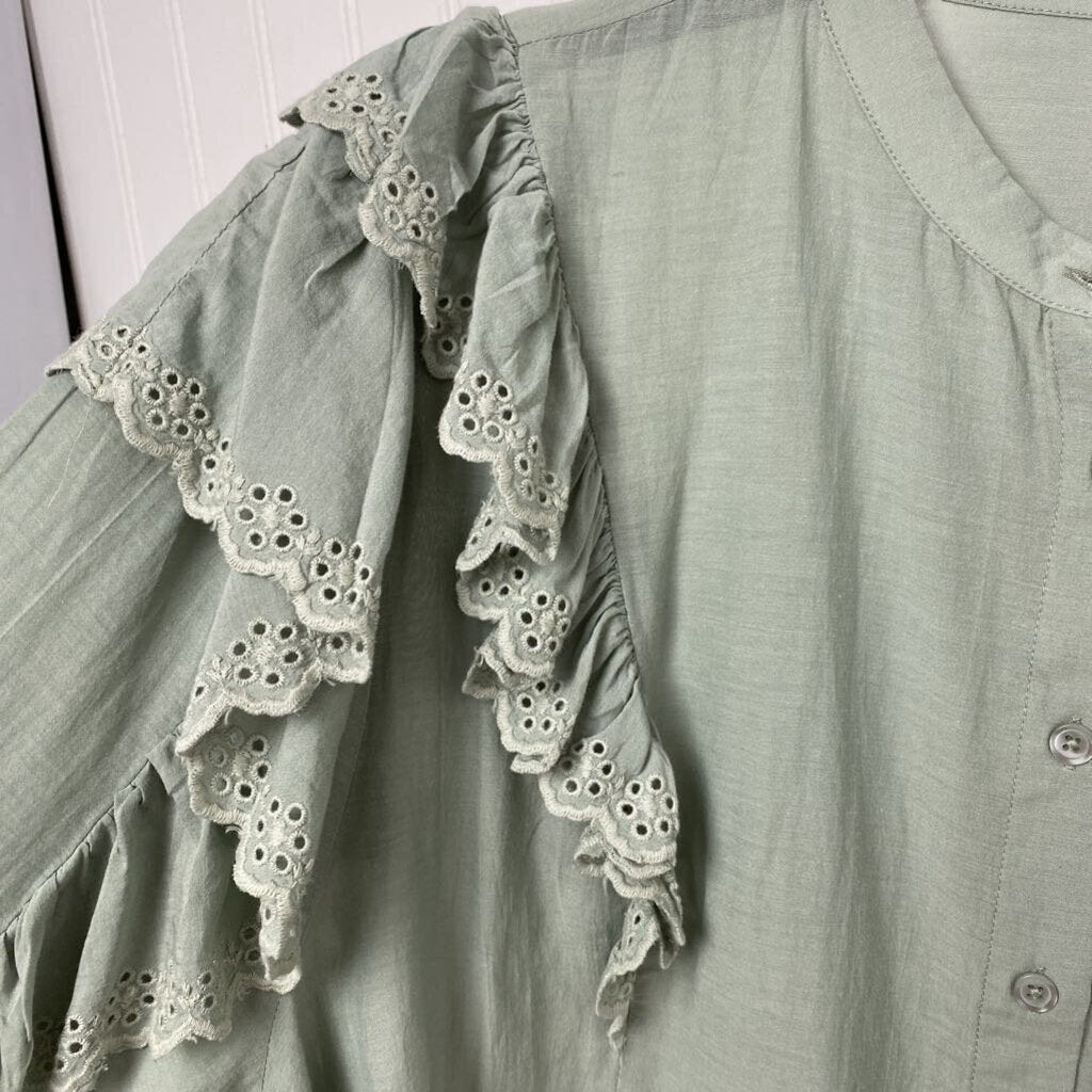 RUFFLED LONG SLEEVE