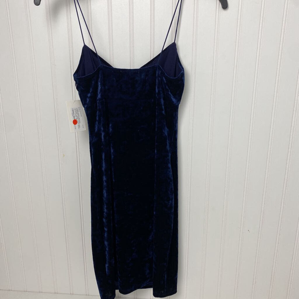 CRUSHED VELVET SHORT DRESS