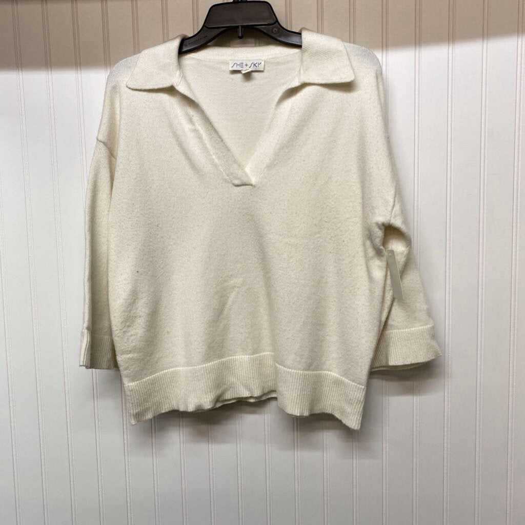 V NECK SWEATER