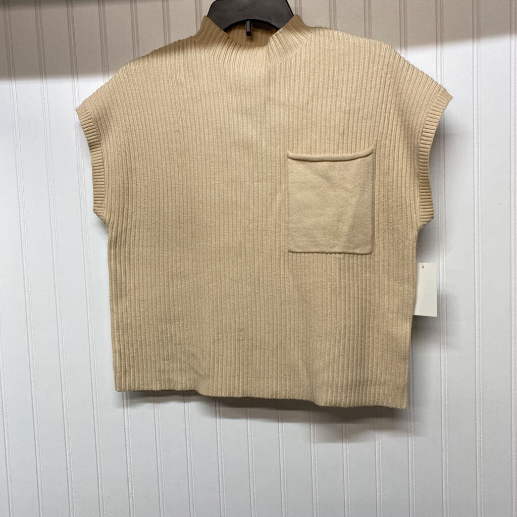 SLEEVELESS SWEATER