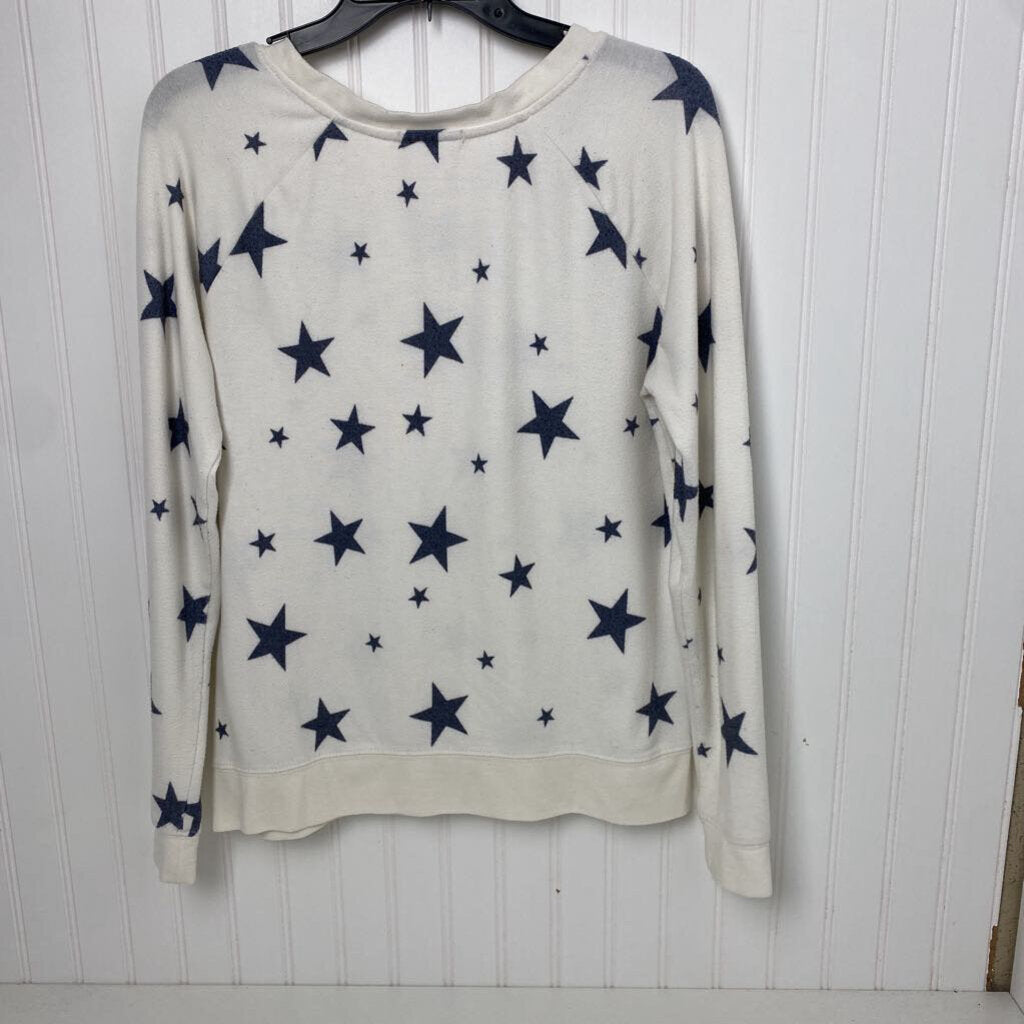 BLUE STARS LONG SLEEVED