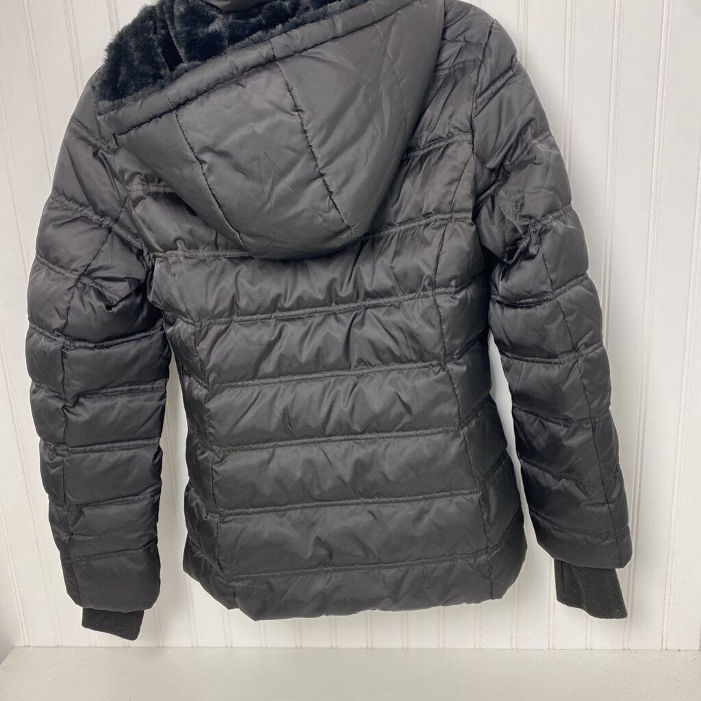 HOODED PUFFER JACKET