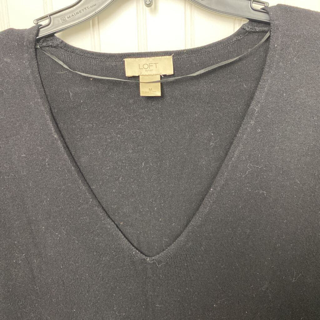 SHORT SLEEVED LONG SWEATER