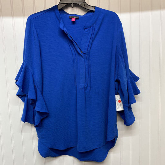 *VNECK WITH RUFFLE SLEEVE DRESS SHIRT