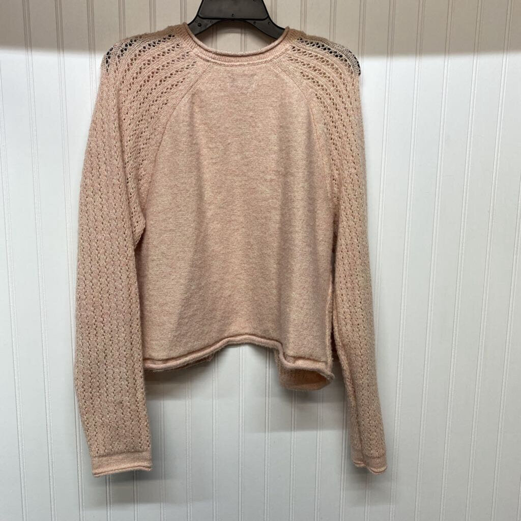 *OPRN FRONT CARDIGAN WITH GOLD HIGHLIGHT
