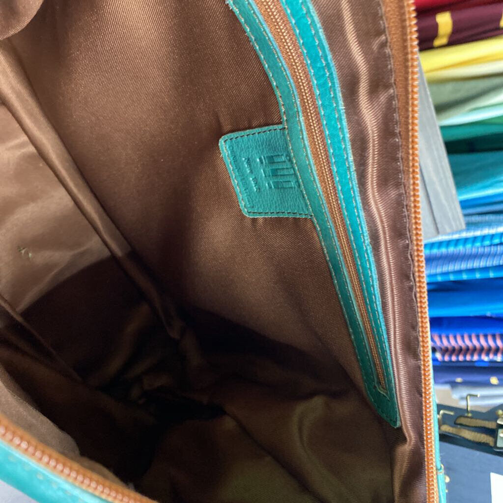 GENUINE LEATHER CROSSBODY BAG