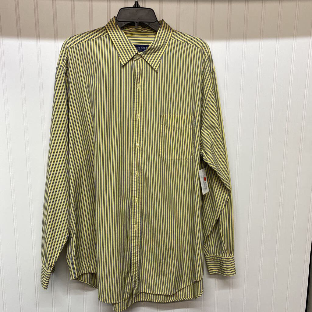 *LONG SLEEVE STRIPE DRESS SHIRT