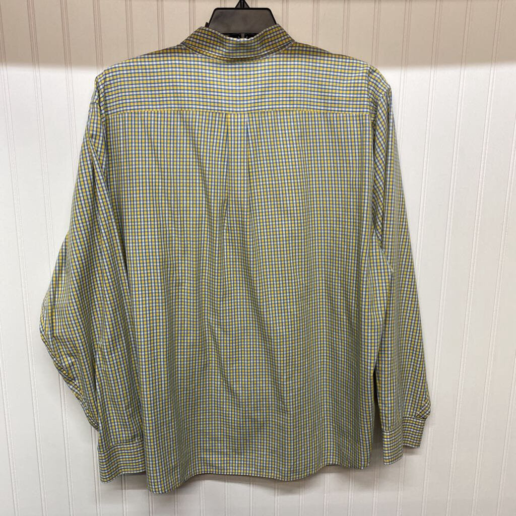 *LONG SLEEVE SMALL PLAID SHIRT