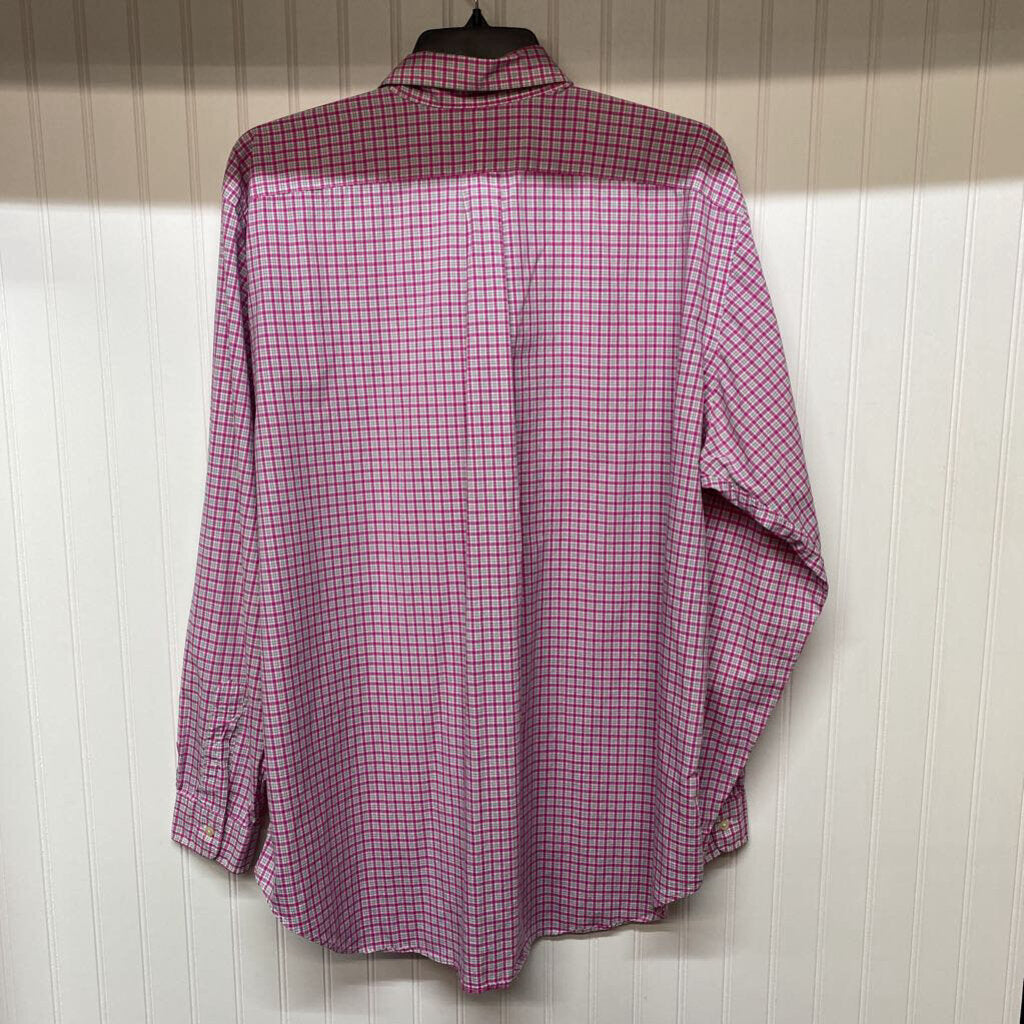 PINK AND BLACK PLAID