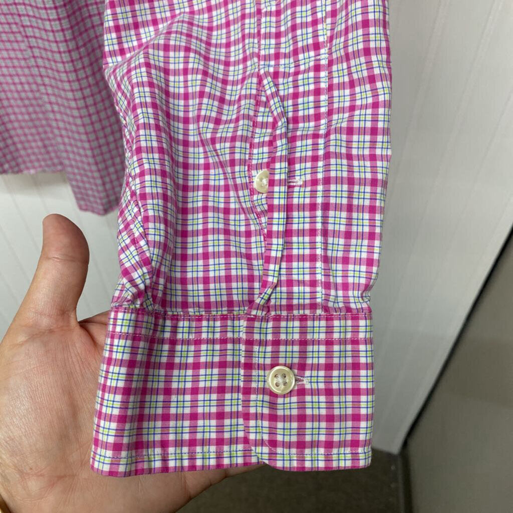 PINK AND BLACK PLAID