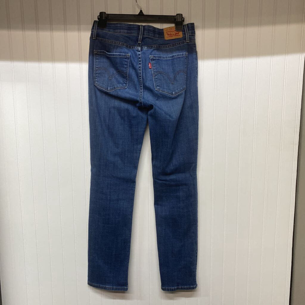 LEVIS 525 PERFECT WAIST STRAIGHT CUT JEANS