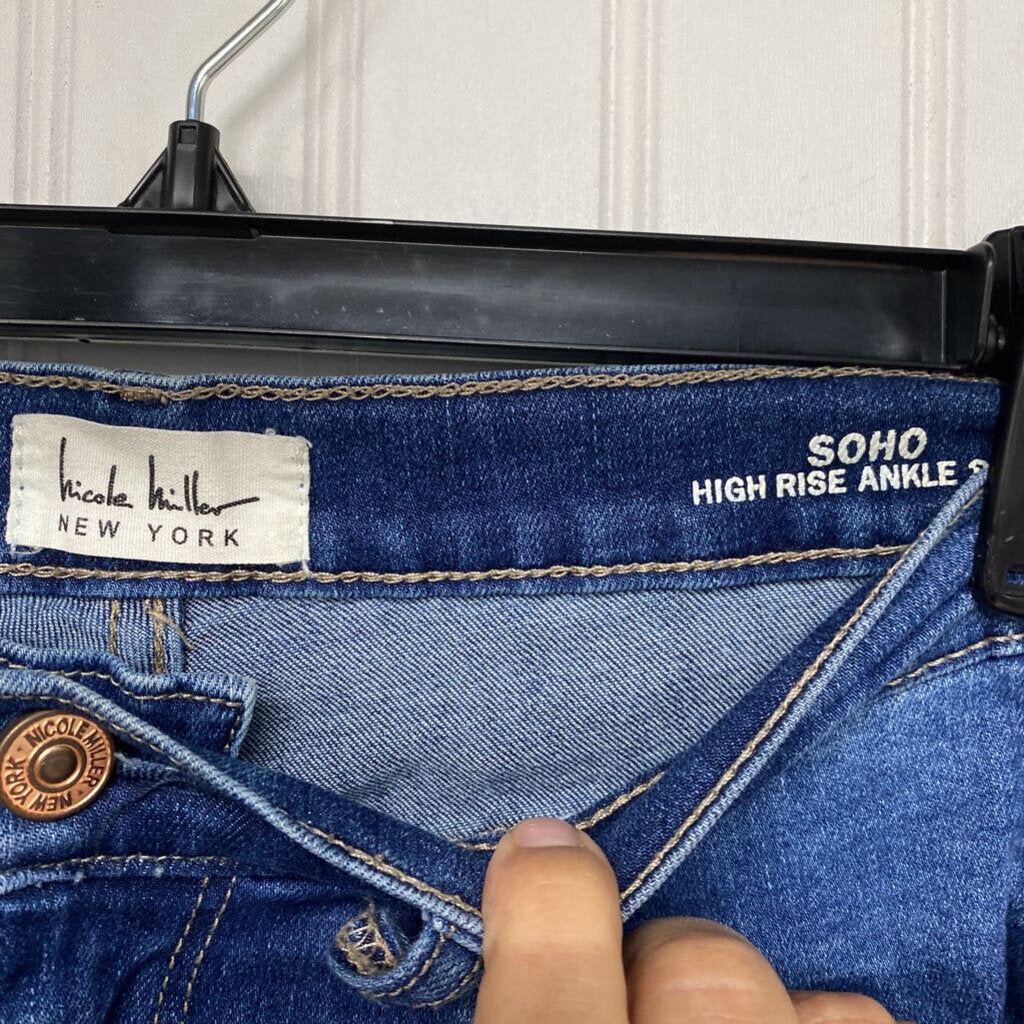 SOHO HIGH RISE ANKLE SLIM JEANS