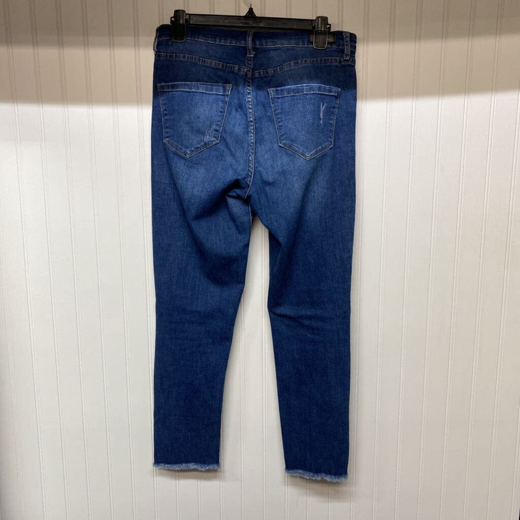 SOHO HIGH RISE ANKLE SLIM JEANS