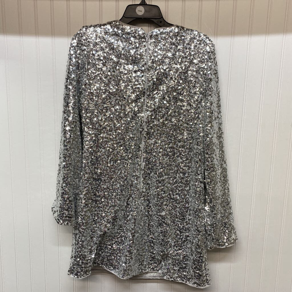 LONG SLEEVE SEQUIN DRESS