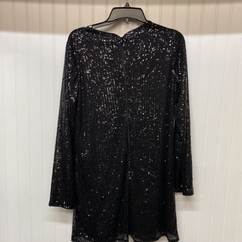 LONG SLEEVE SEQUIN DRESS