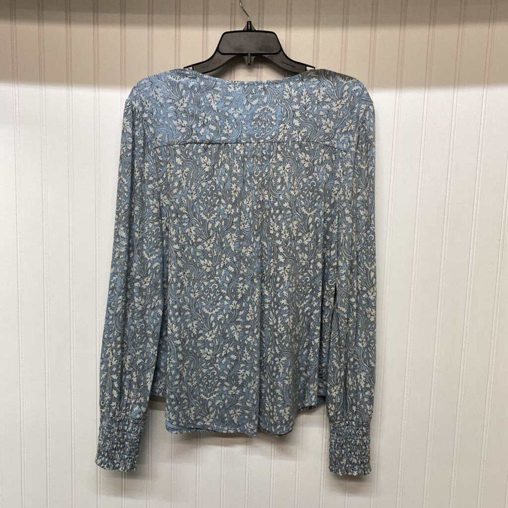 *PEASANT TOP PAISLEY PATTERN