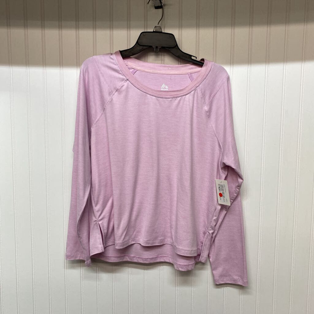 *SOLID LONG SLEEVE ACTIVE BASIC SHIRT