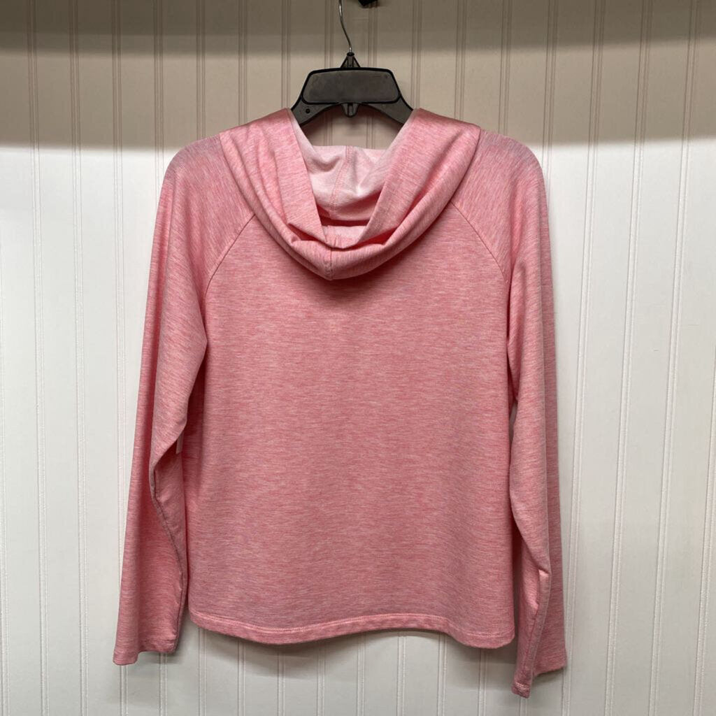 *SOLID LONG SLEEVE ACTIVE HOODIE SHIRT