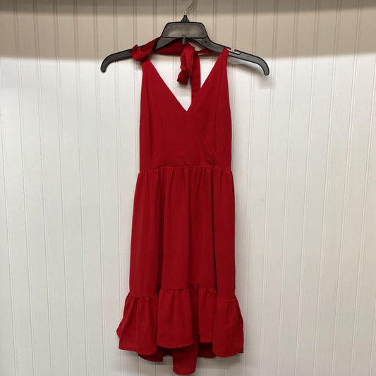 *HALTER TOP TIE BACK DRESS