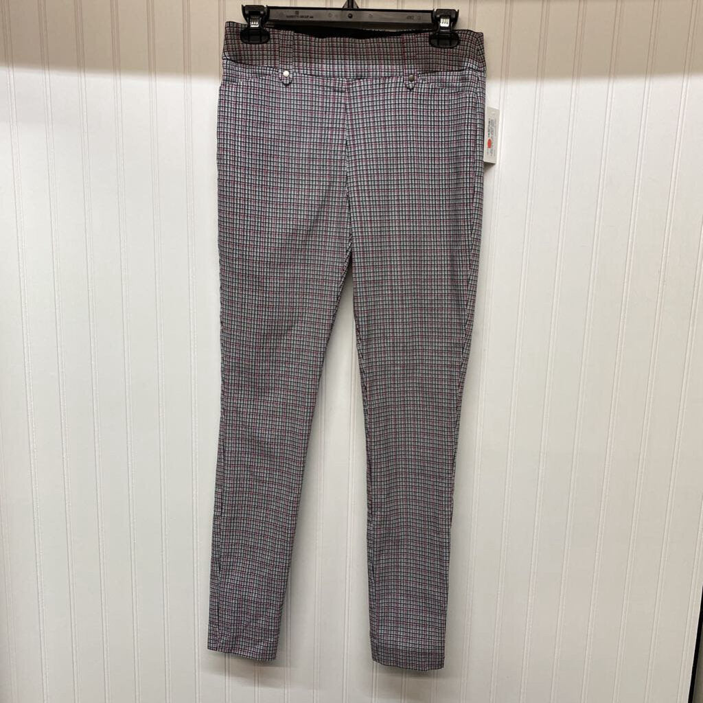 *ELASTIC WAIST ANKLE CUT DRESS PANTS