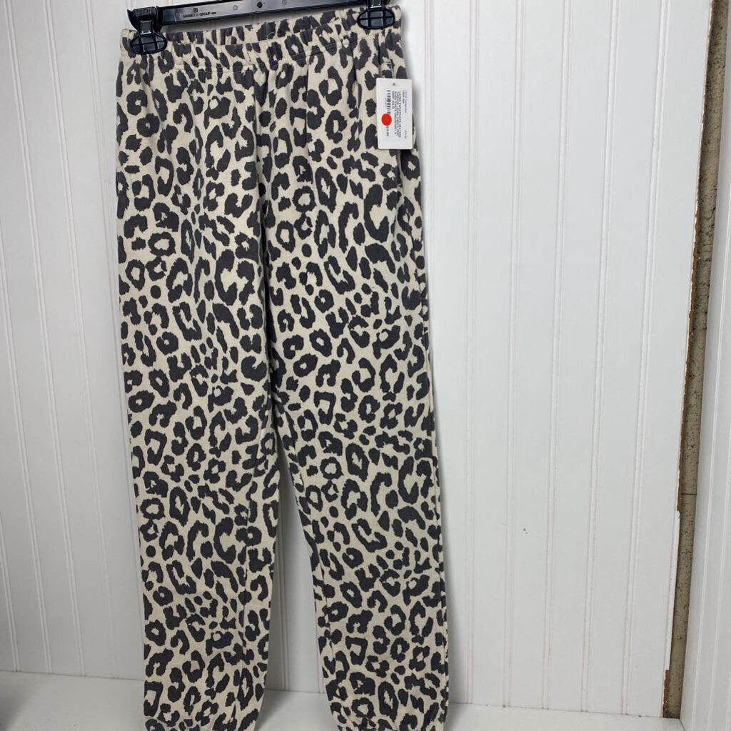 LADIES CHEETA PRINT SWEATPANTS