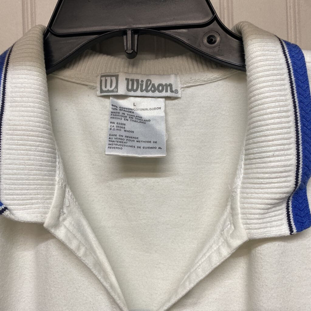 *COLLARED V NECK STRIPED TANK TOP