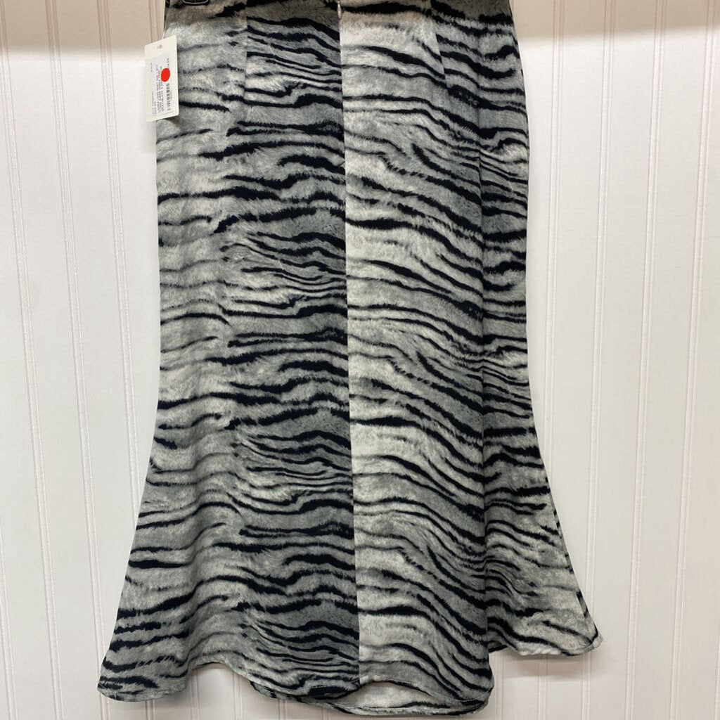 *LONG SHEER ZEBRA PRINT