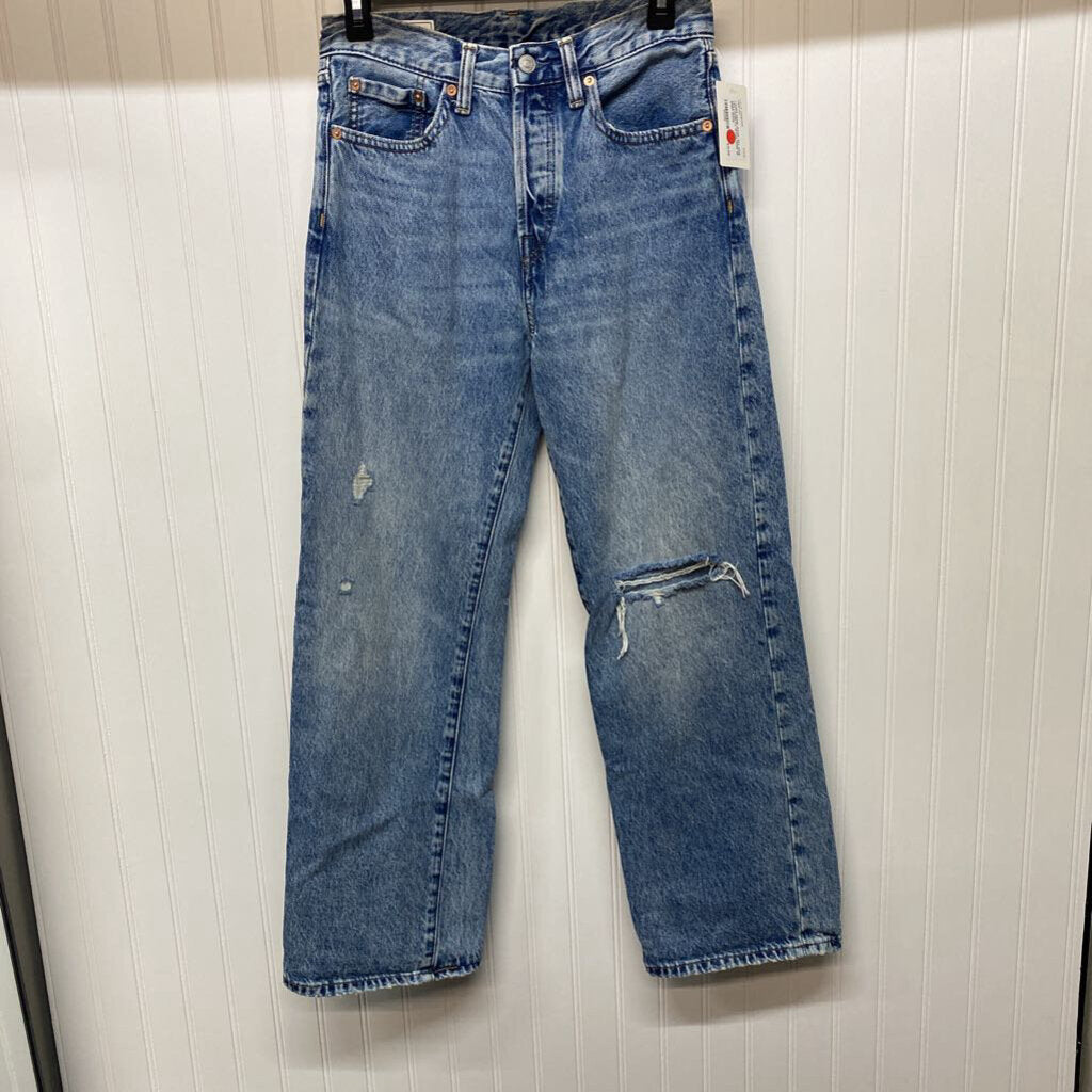 *90's WIDE LEG LOOSE FIT JEANS