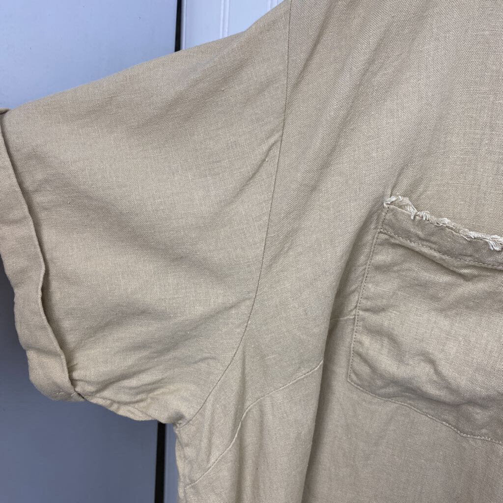 SHORT SLEEVE BUTTON UP