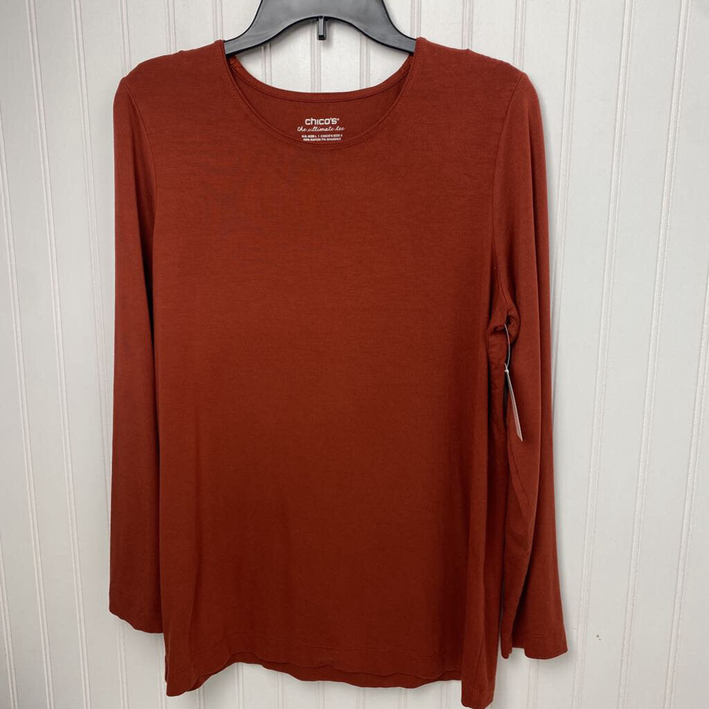 LONG SLEEVE KNIT TEE
