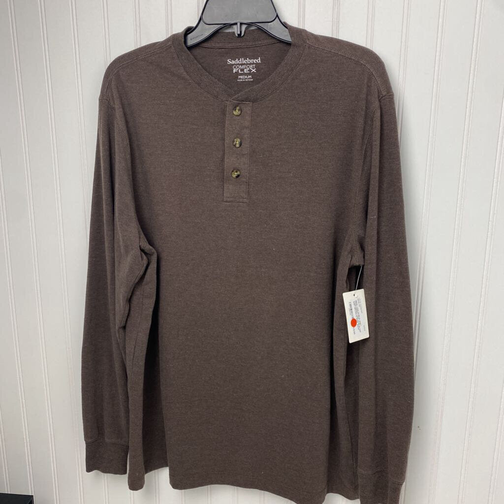 LONG SLEEVE KNIT SHIRT