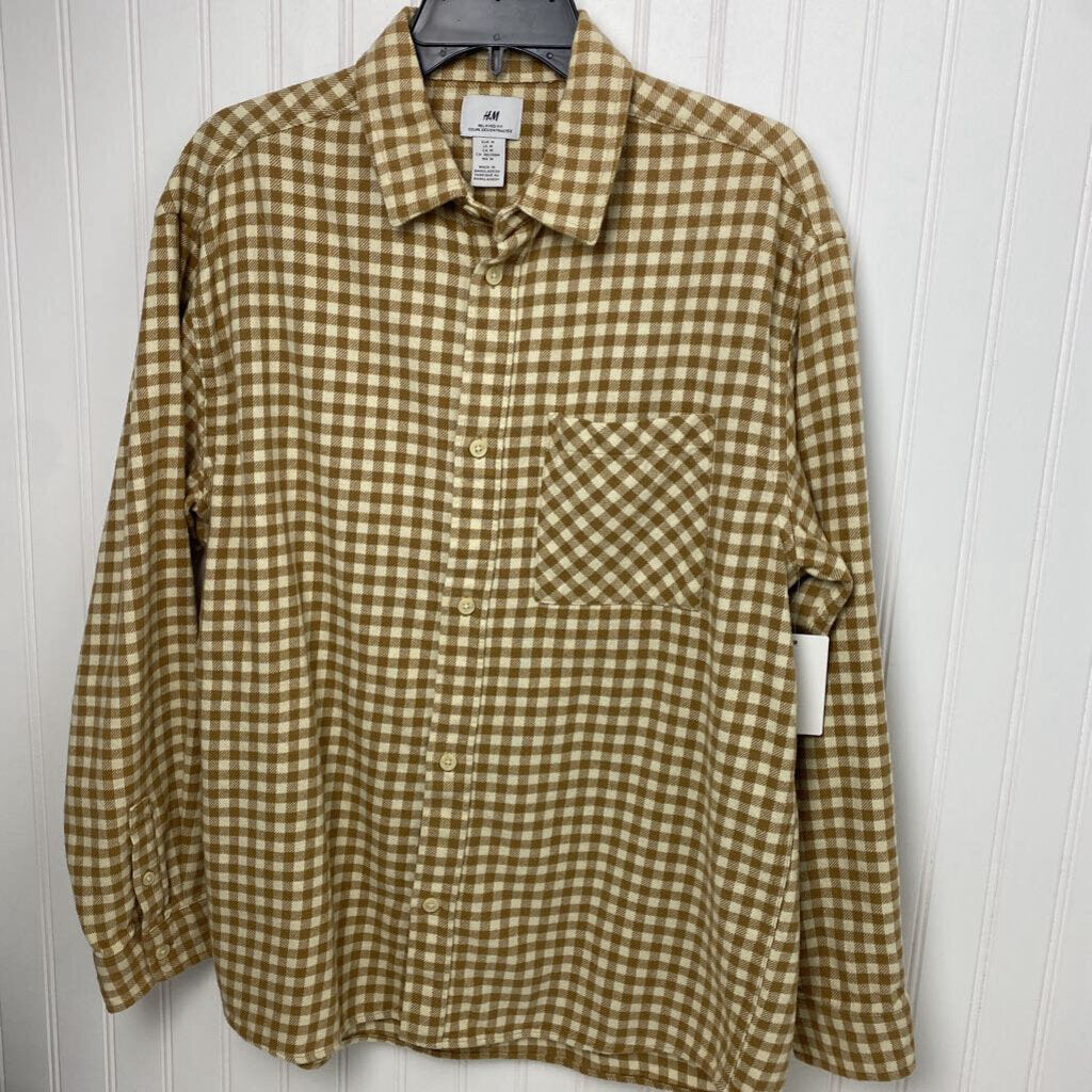LONG SLEEVE FLANNEL BUTTON UP