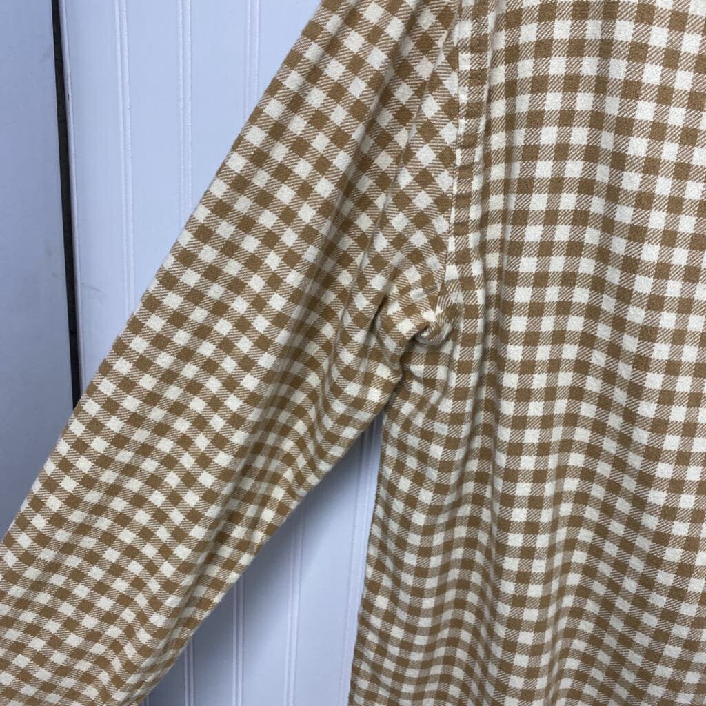 LONG SLEEVE FLANNEL BUTTON UP