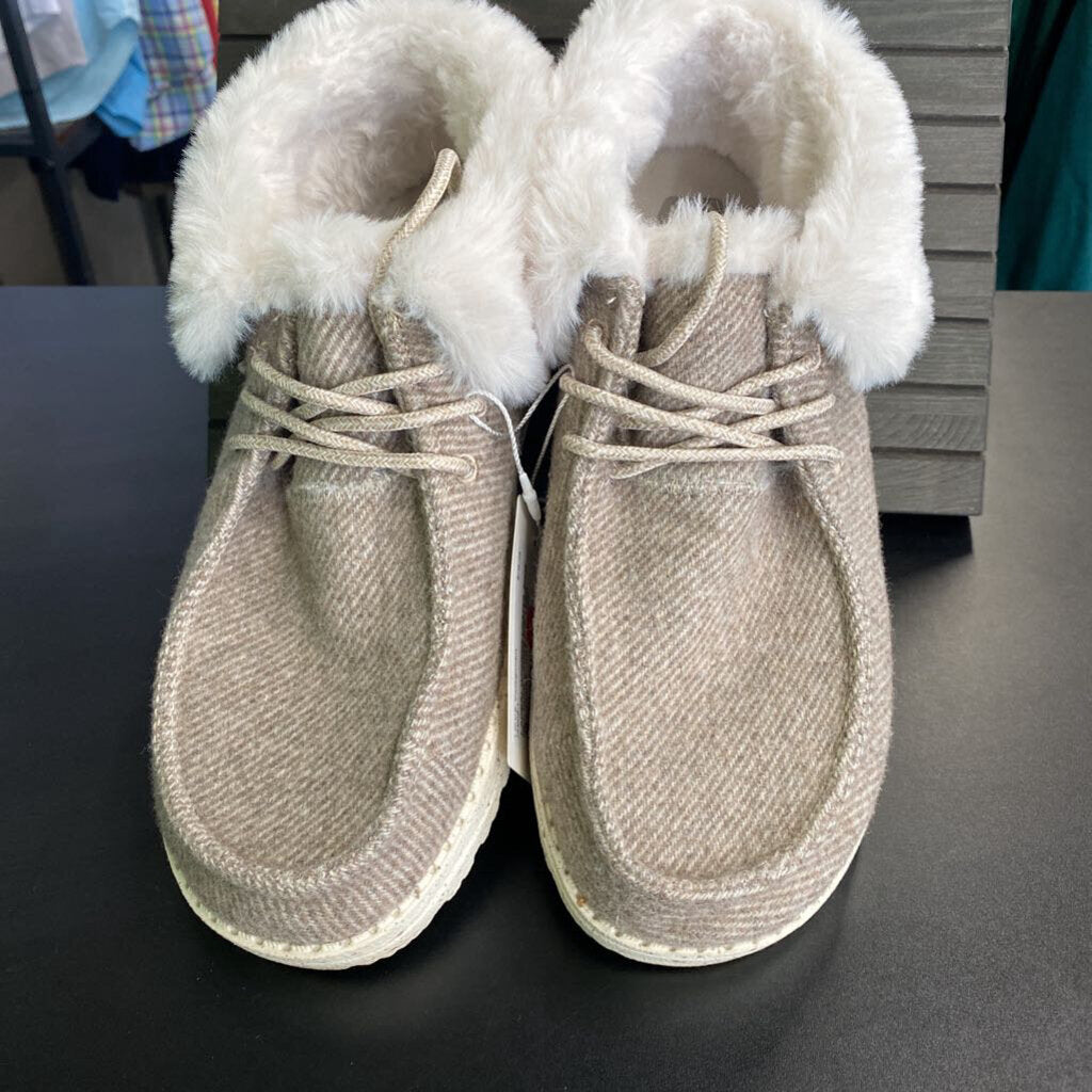 LADIES FUR LINED "HEY DUDES"