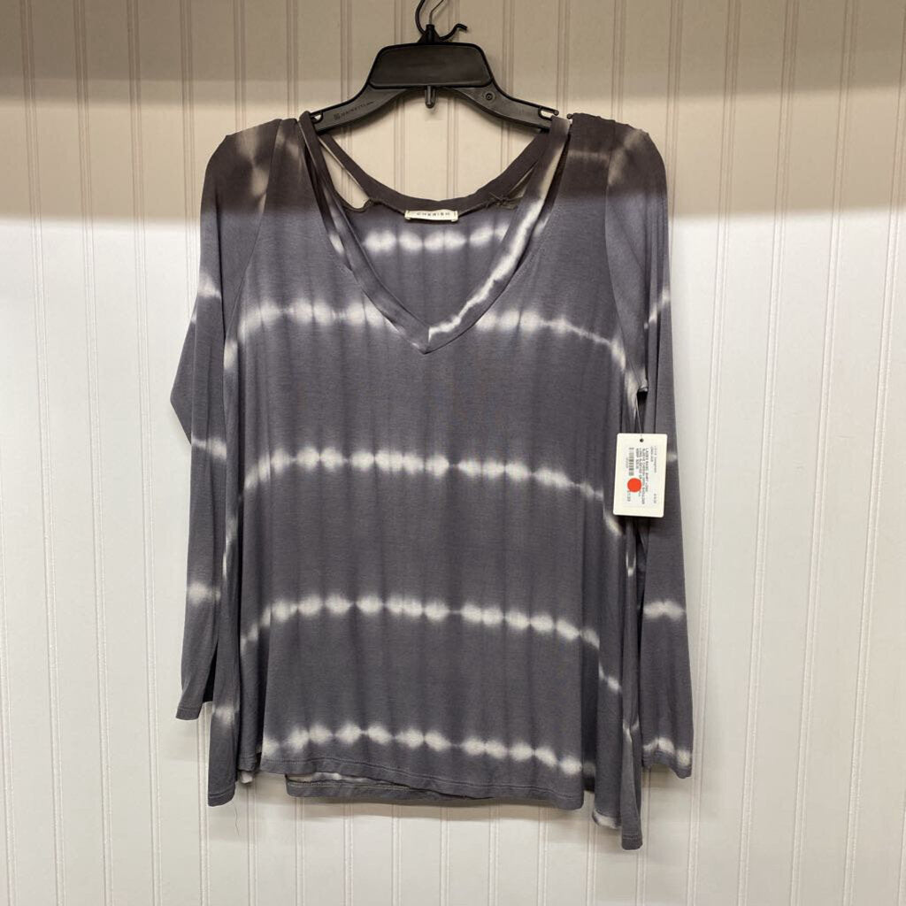 OPEN SHOULDER LONG SLEEVED
