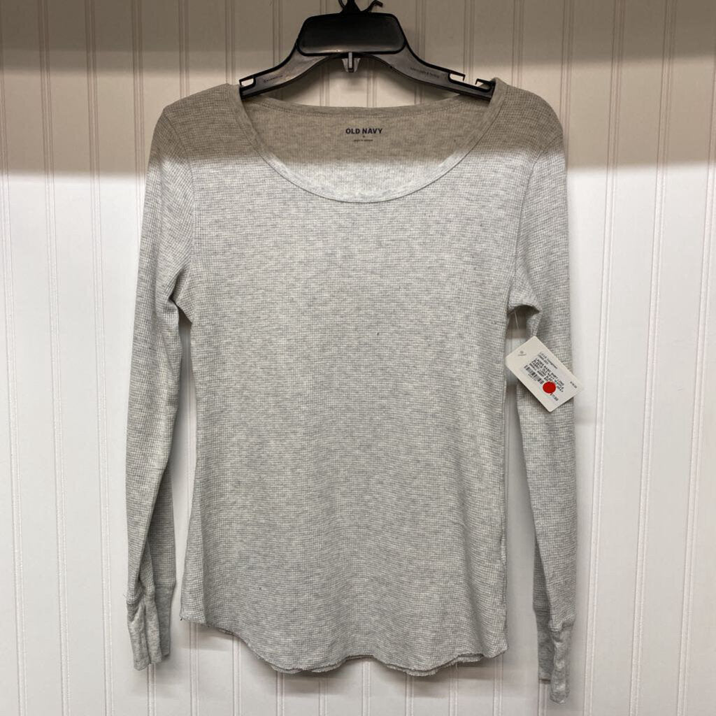WAFFLE FABRIC LONG SLEEVED