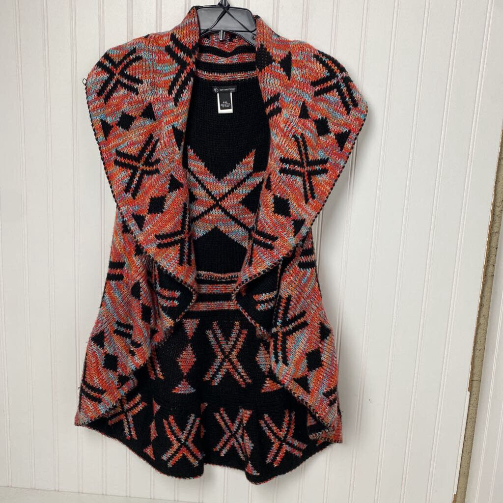 OPEN FRONT SWEATER VEST