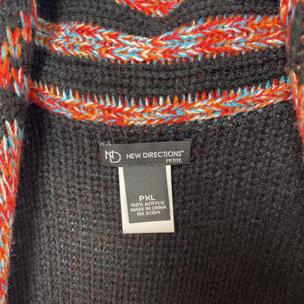 OPEN FRONT SWEATER VEST