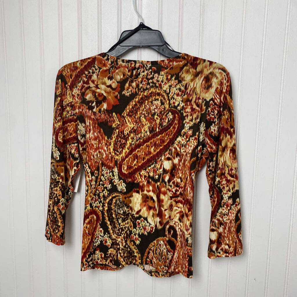 LONG SLEEVE KNIT TOP