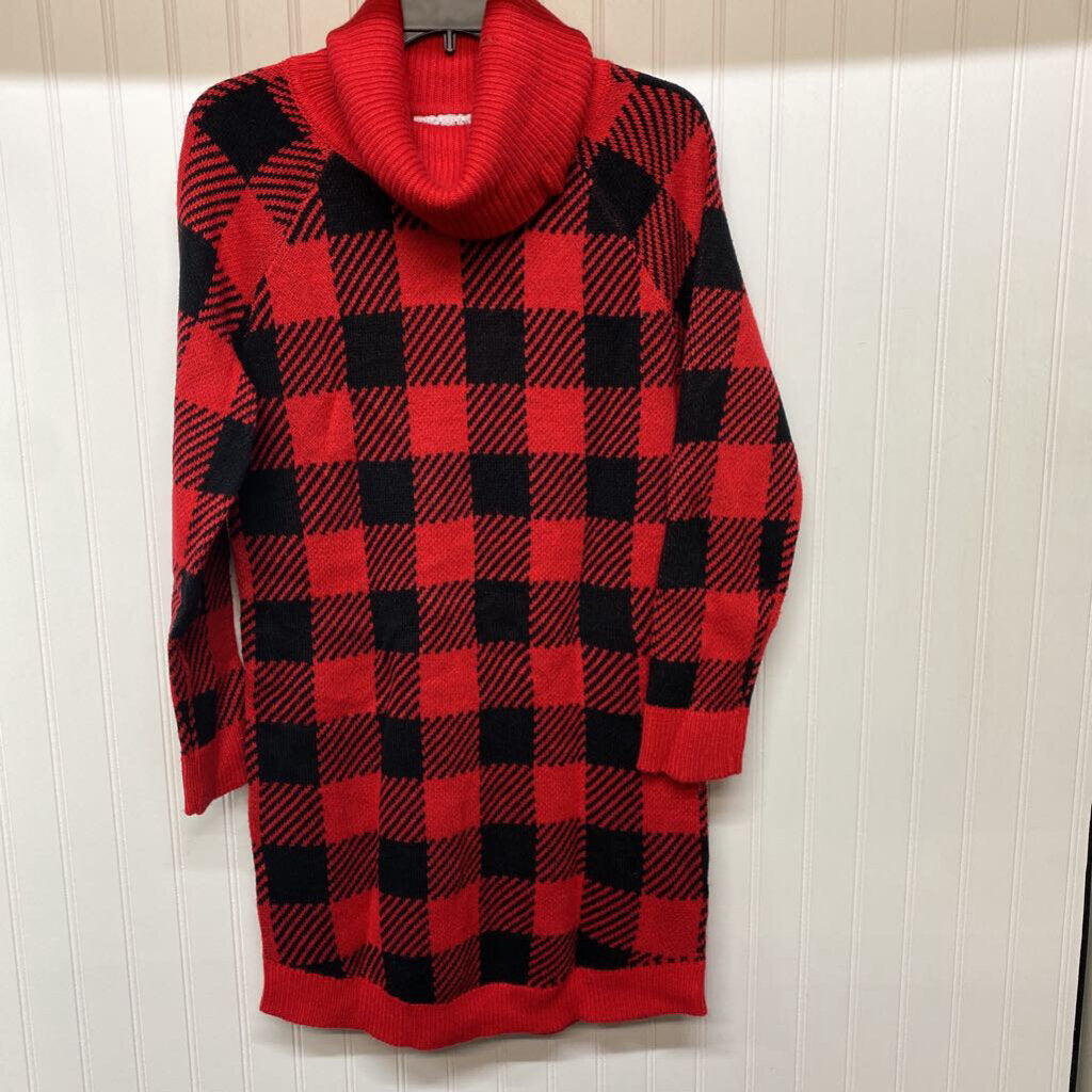 T NECK SWEATER DRESS