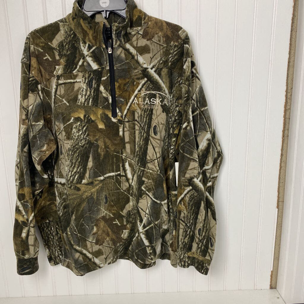 CAMO FLEECE PULLOVER