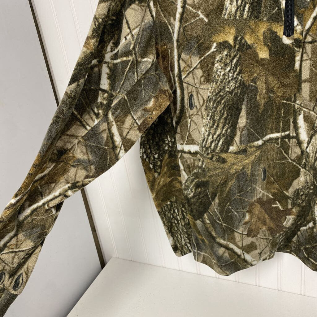CAMO FLEECE PULLOVER