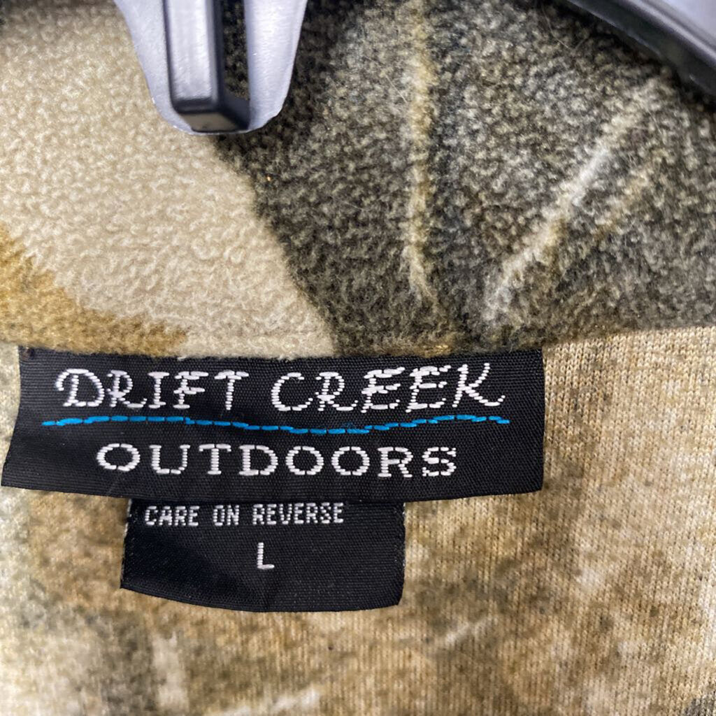 CAMO FLEECE PULLOVER