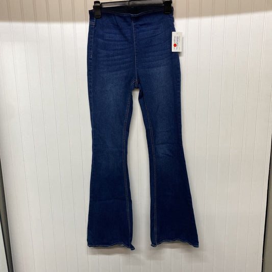 FLARED PULL ON JEANS