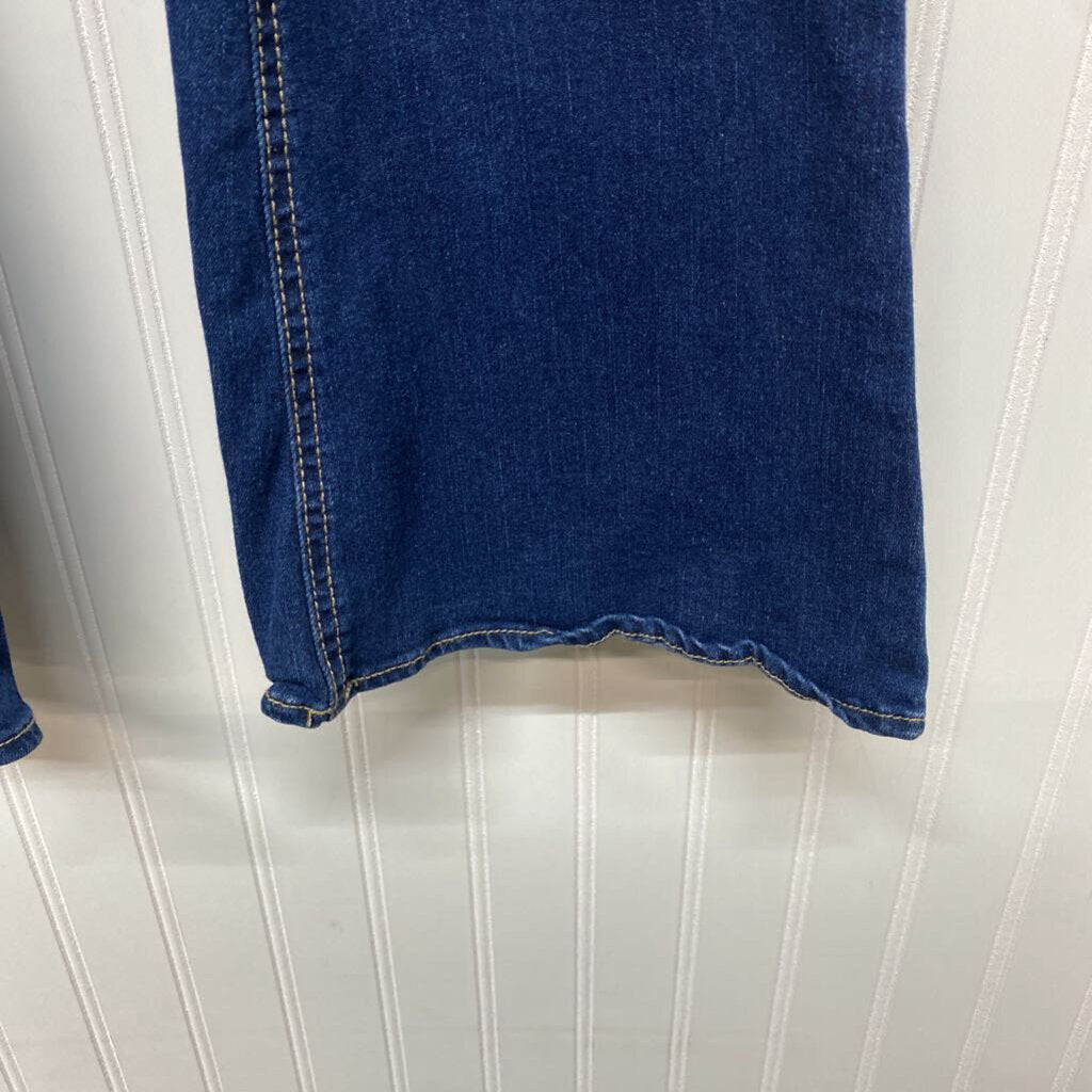 FLARED PULL ON JEANS