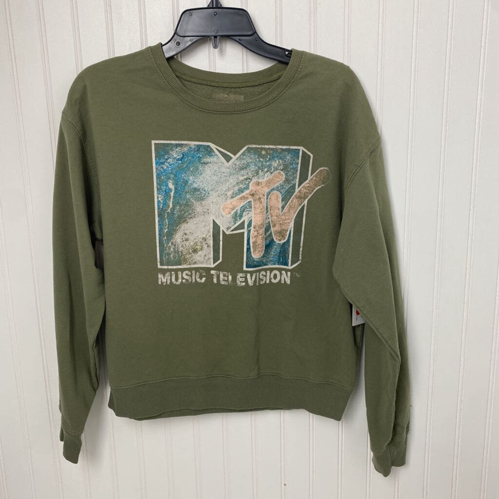 MTV CROPPED SWEATSHIRT