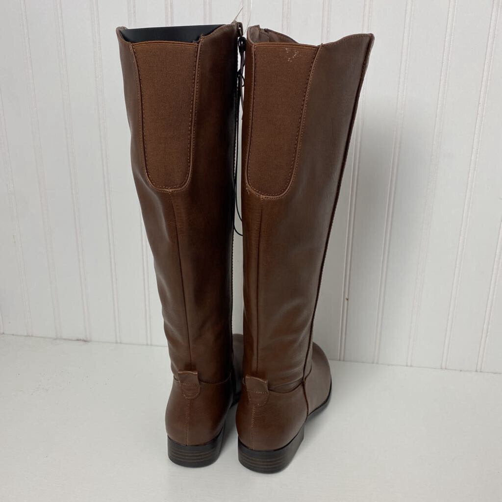 FAUX LEATHER BOOTS